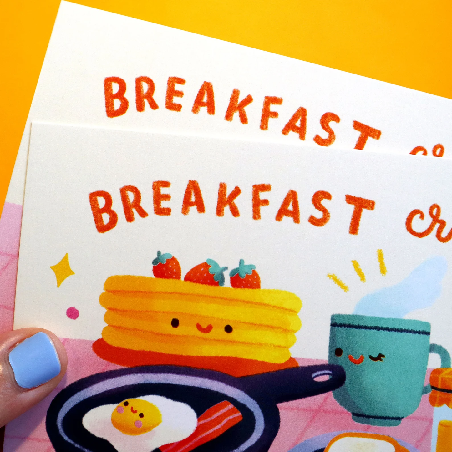 Breakfast Crew Postcard