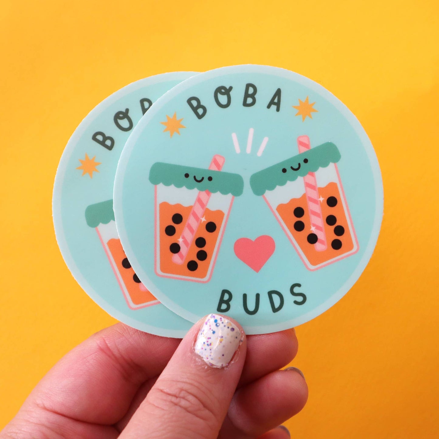 Boba Buds Sticker