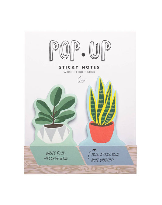 House Plant Sticky Note Set