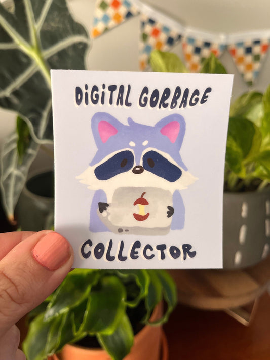 Cute Racoon Sticker