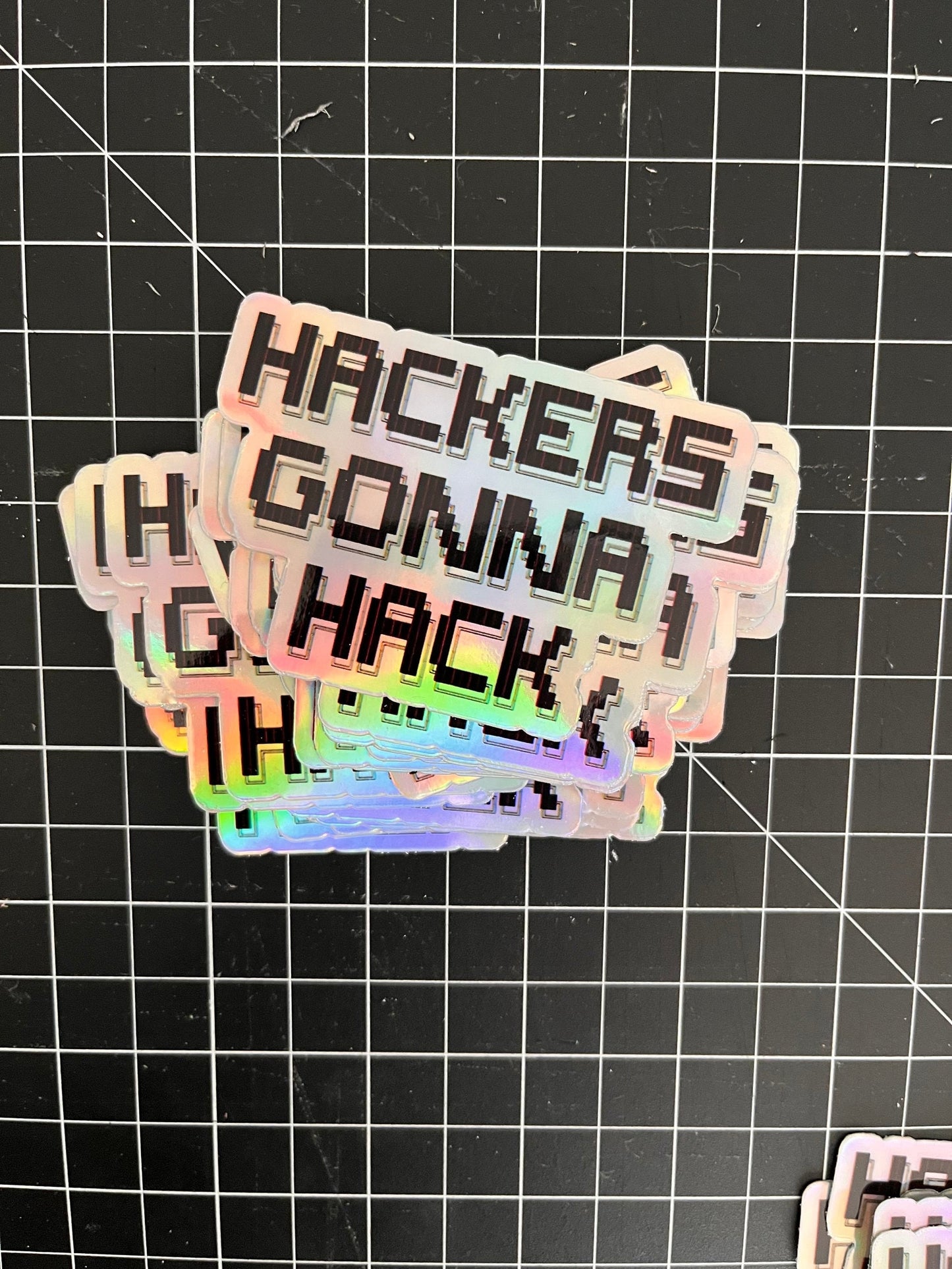 Hackers Gonna Hack Sticker