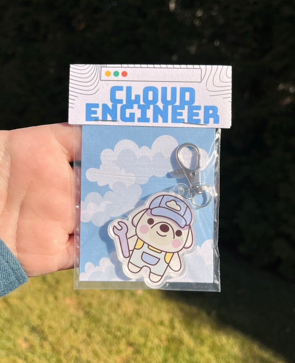 Cloud Engineer Keychain