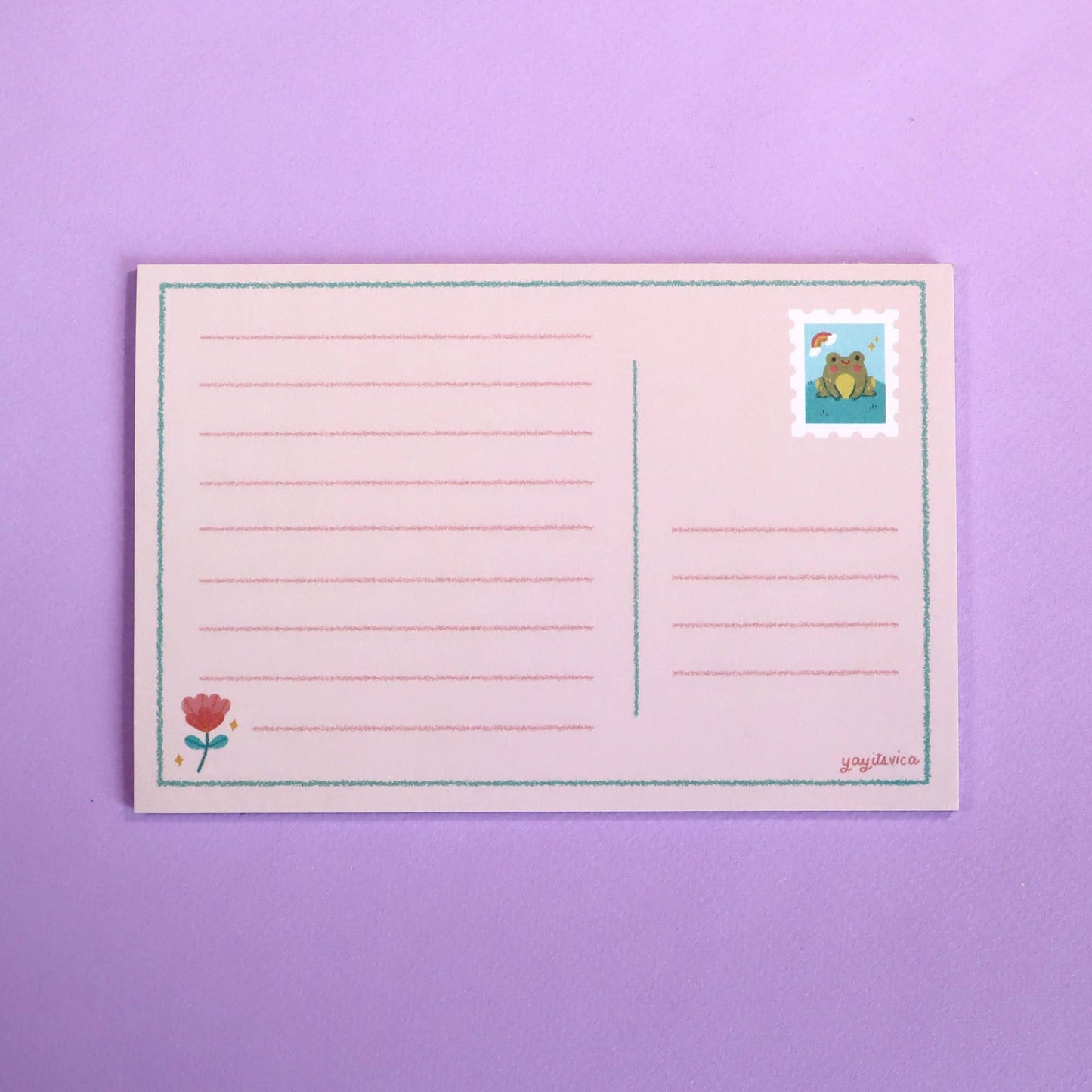 Froggy Postcard Notepad