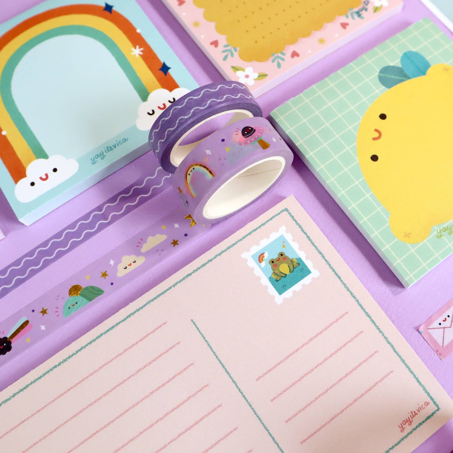 Froggy Postcard Notepad