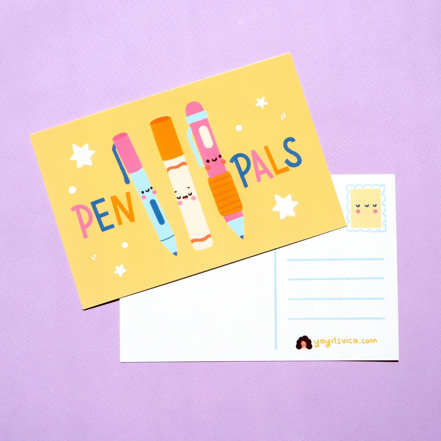 Pen Pals Postcard