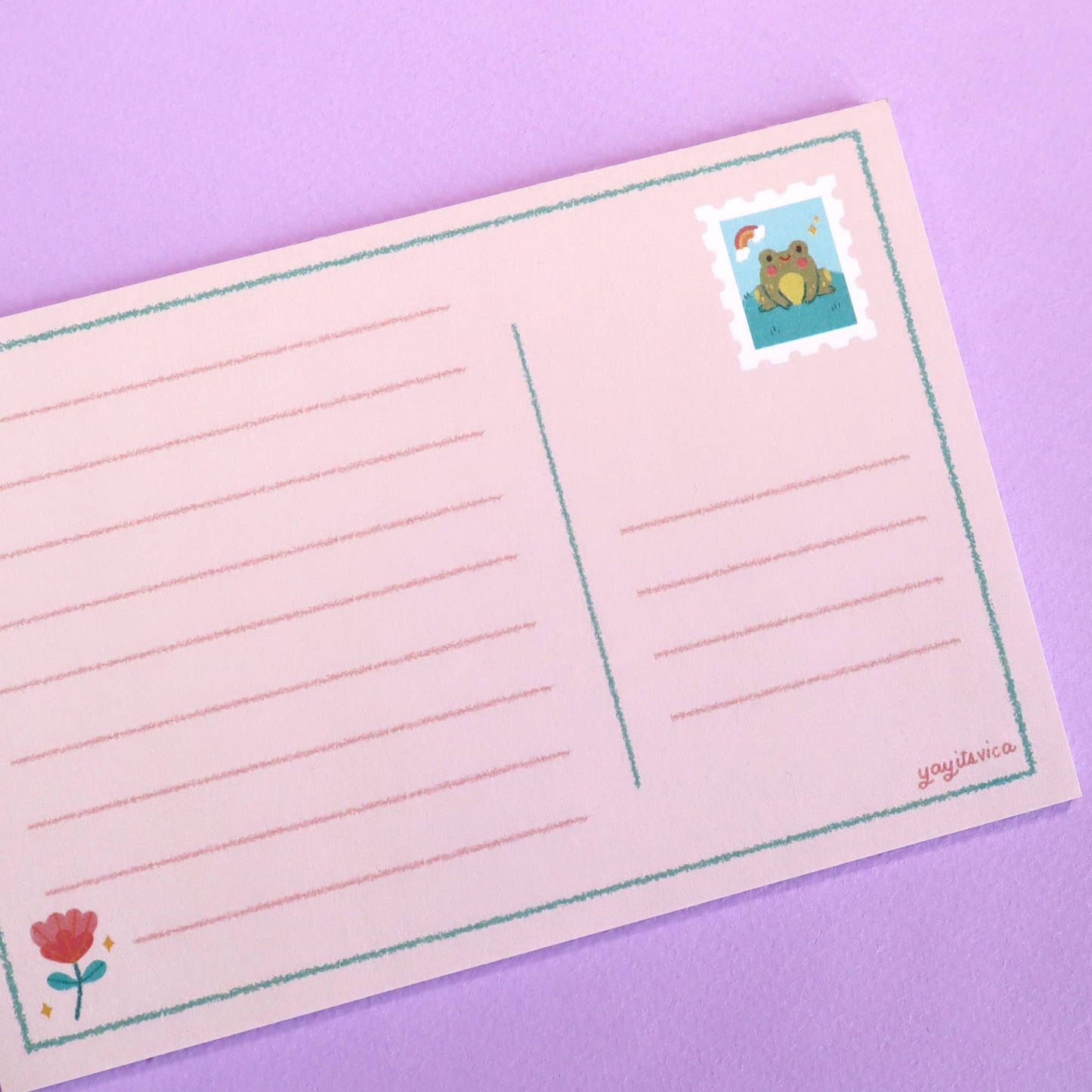 Froggy Postcard Notepad