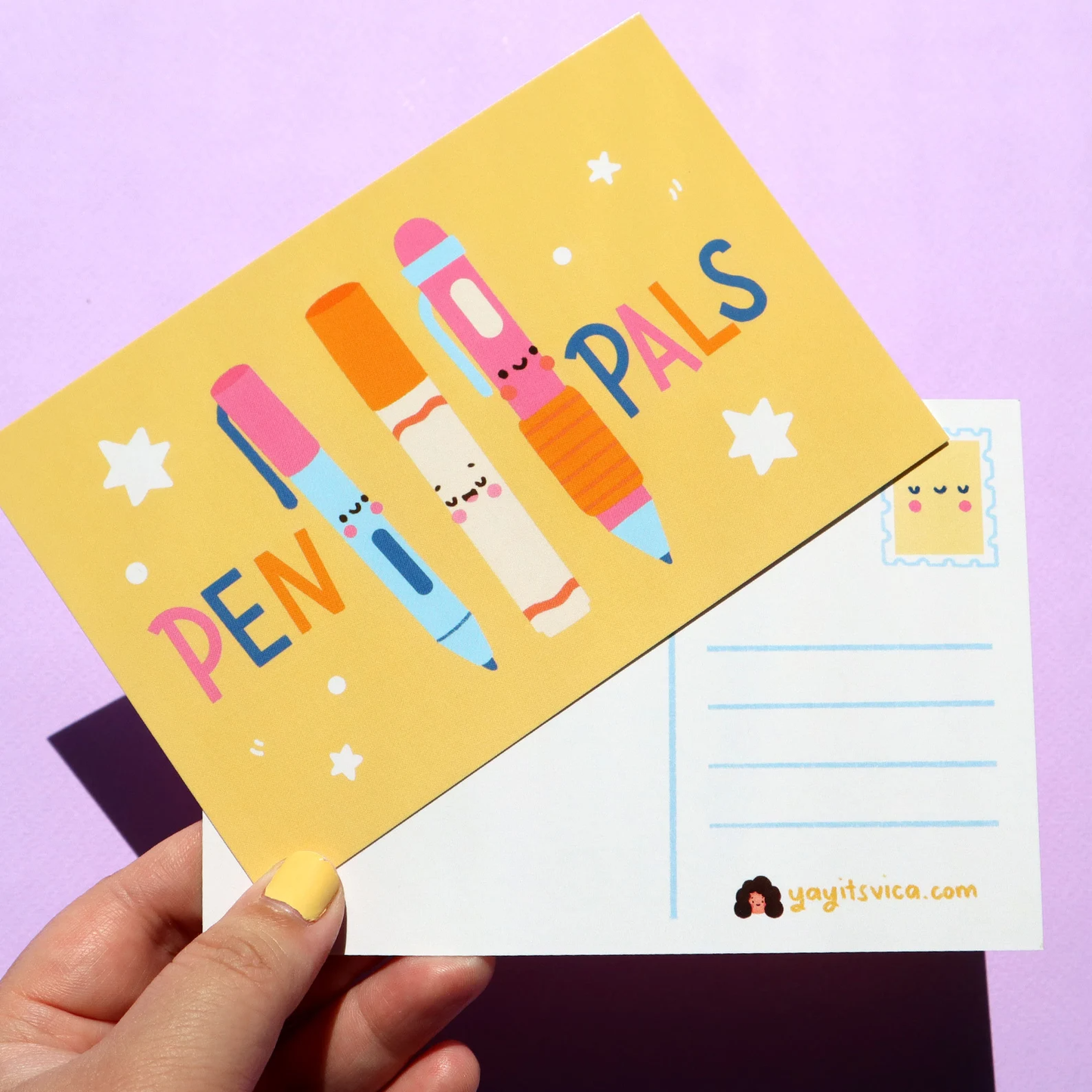 Pen Pals Postcard