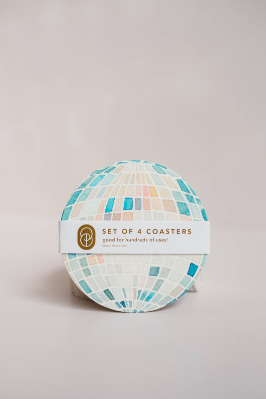 Mirror Ball Disco Coaster