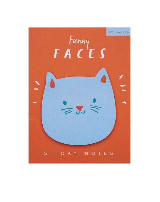Cat Funny Faces Sticky Notes