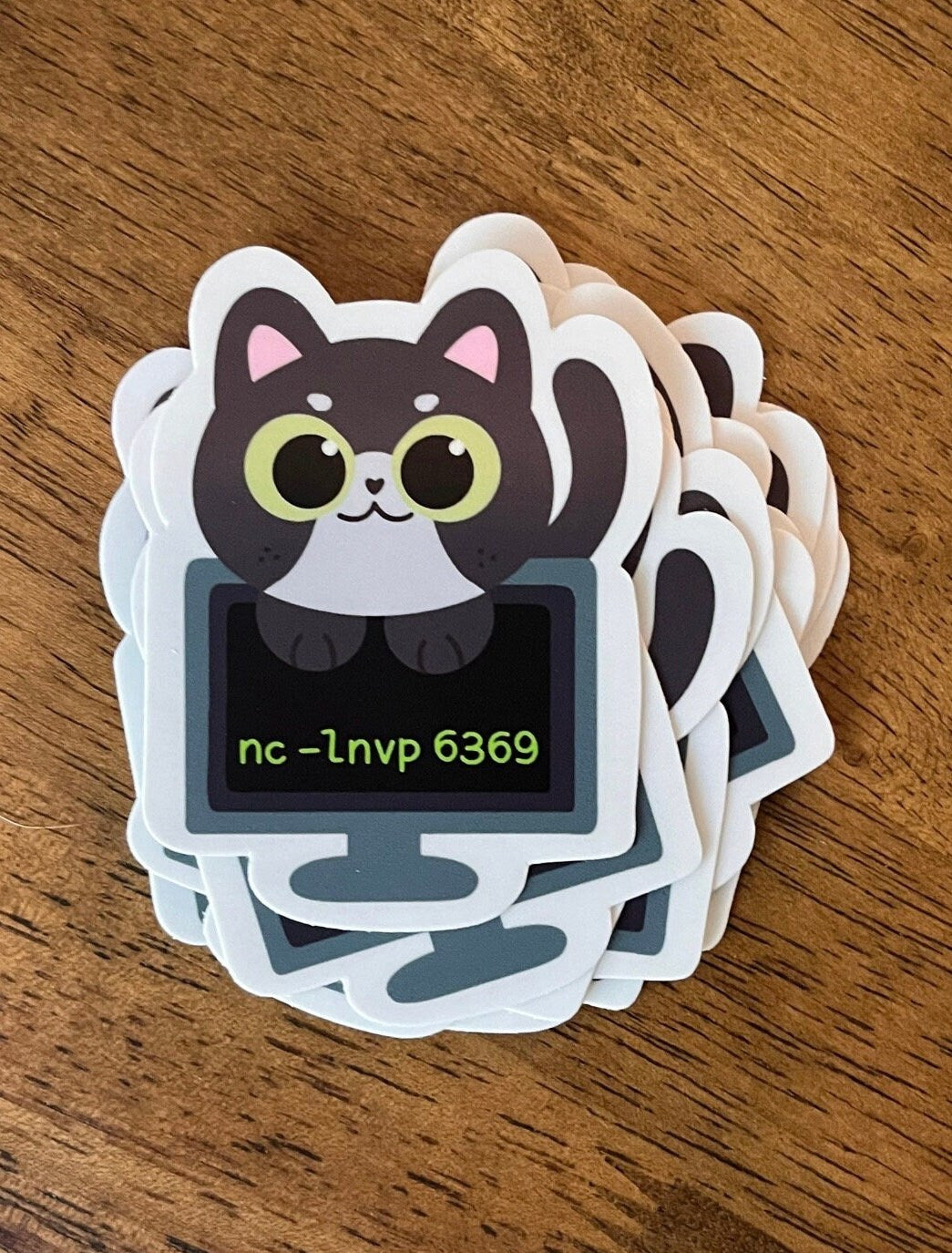 Netcat port MEOW Sticker