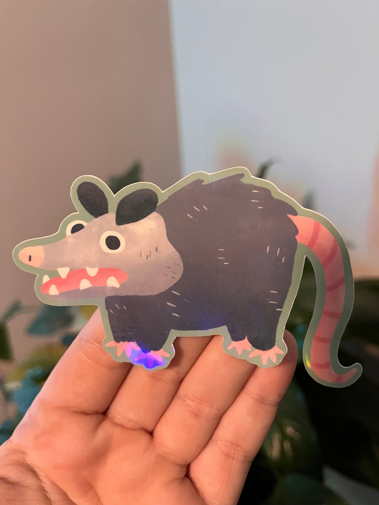 Opossum Sticker